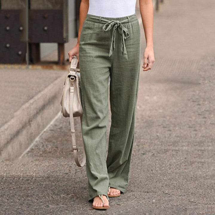 Elly Women's Pants | Wide-Leg Drawstring