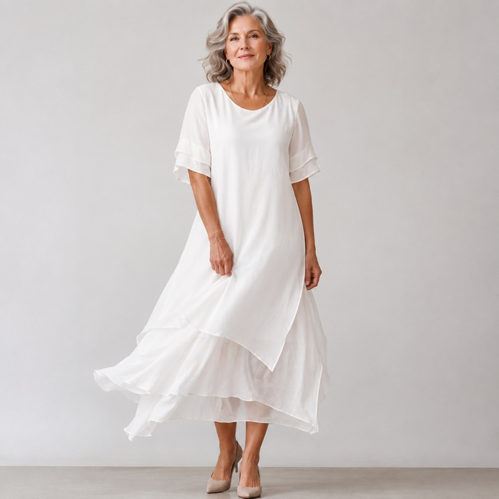 Aria Fluid Maxi Dress