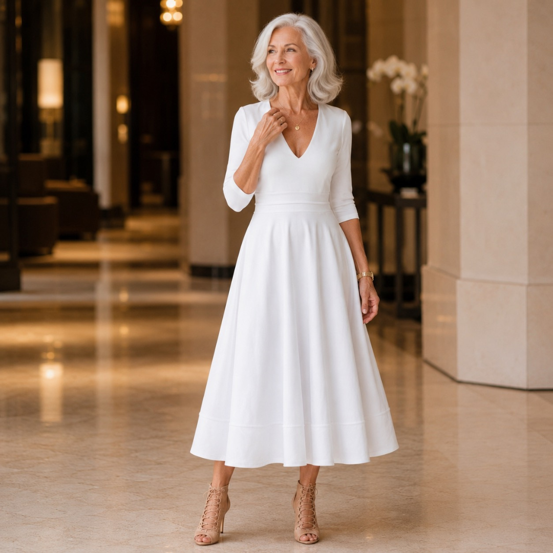 Mariana | Elegant Midi Dress