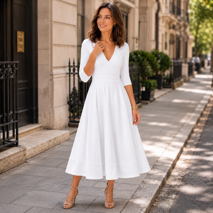 Mariana | Elegant Midi Dress