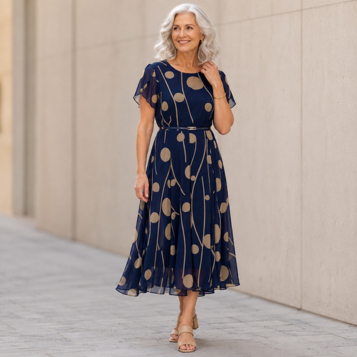 Dorothy Polka Dot Midi Dress