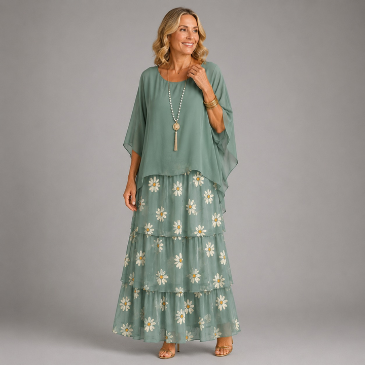 Lara | Elegant Flowing Maxi Dress