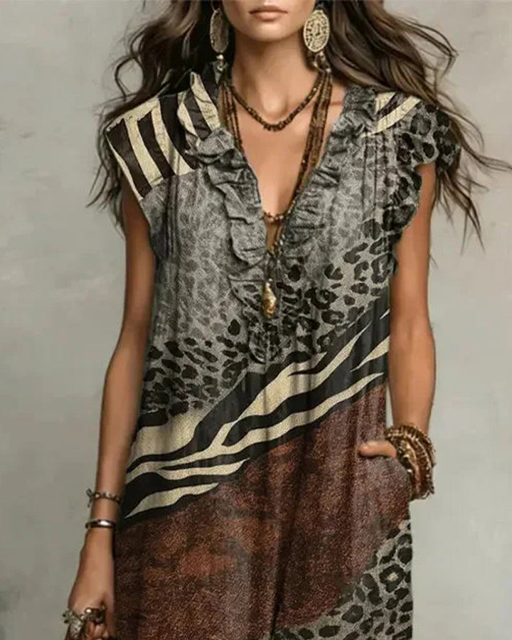 Josephine | The Free-Spirit V-Neck Dress