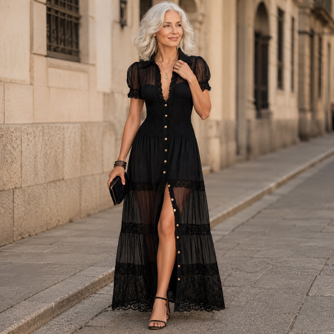 Gillian Elegant Maxi Dress