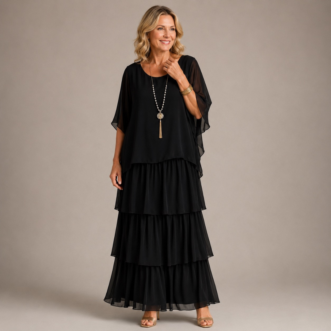 Lara | Elegant Flowing Maxi Dress