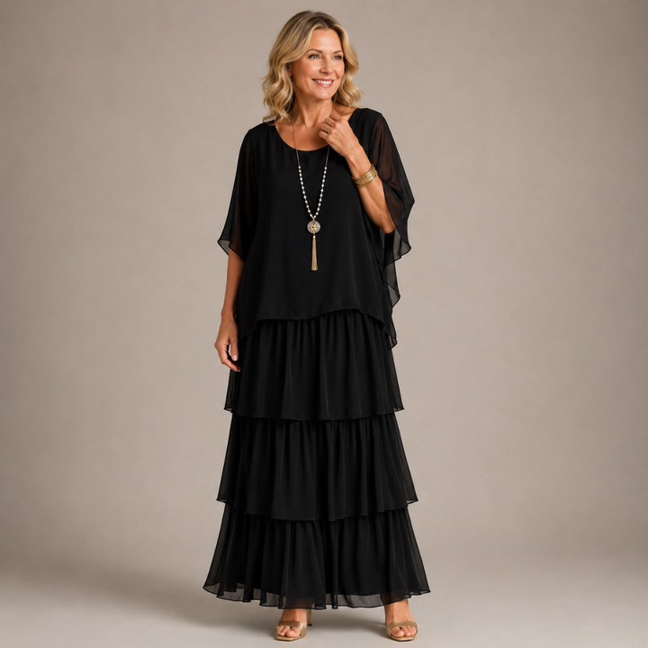 Lara | Elegant Flowing Maxi Dress