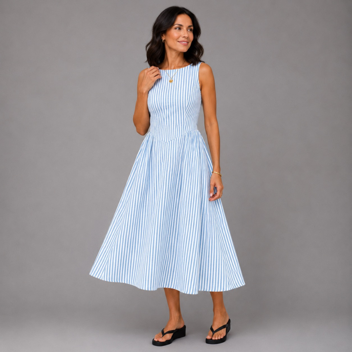 Stella | Elegant Flowy Maxi Dress