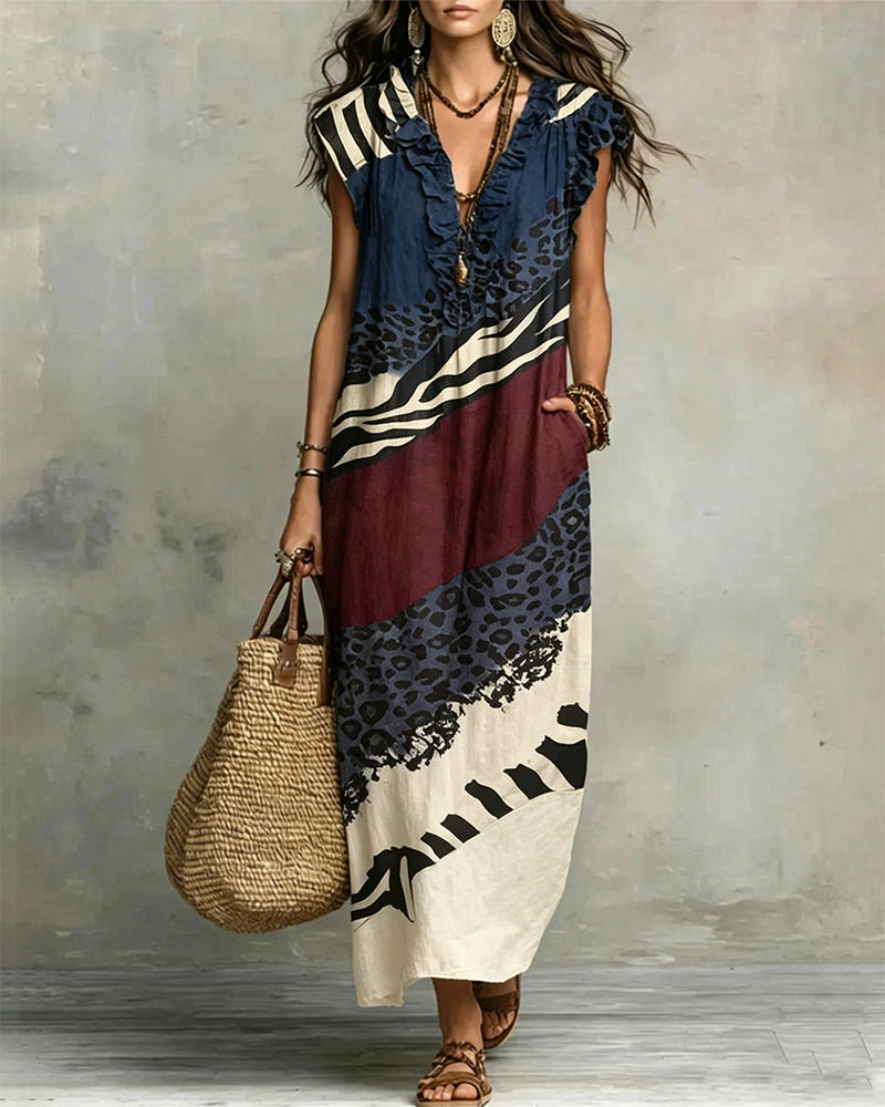 Josephine | The Free-Spirit V-Neck Dress