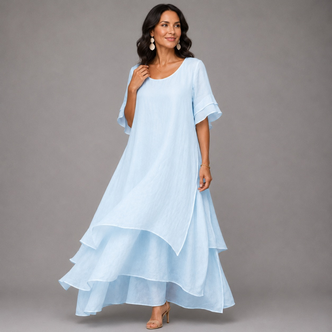 Liora | Flowing Grace Maxi Dress