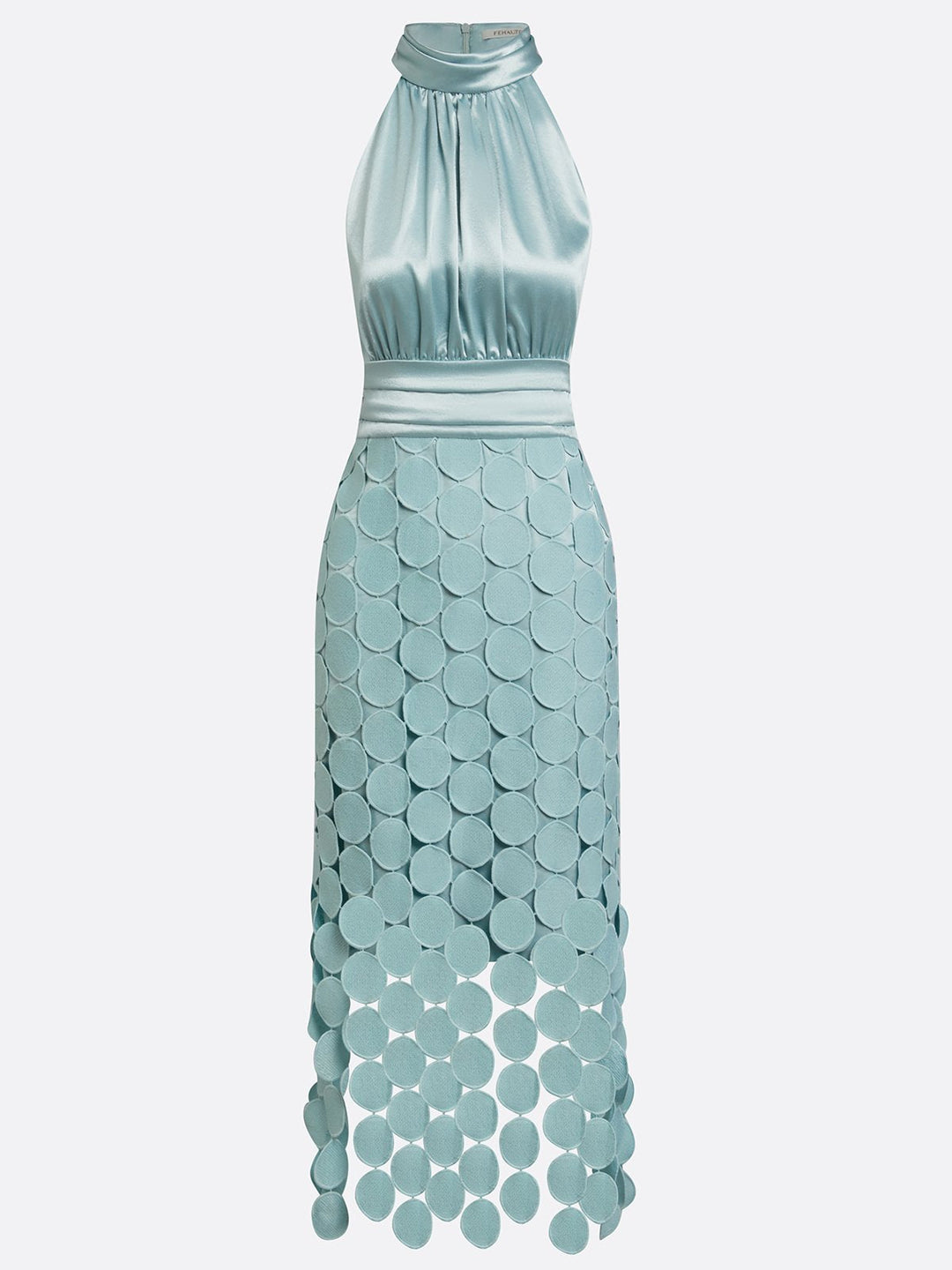 Luna | Halter Neck Midi Dress