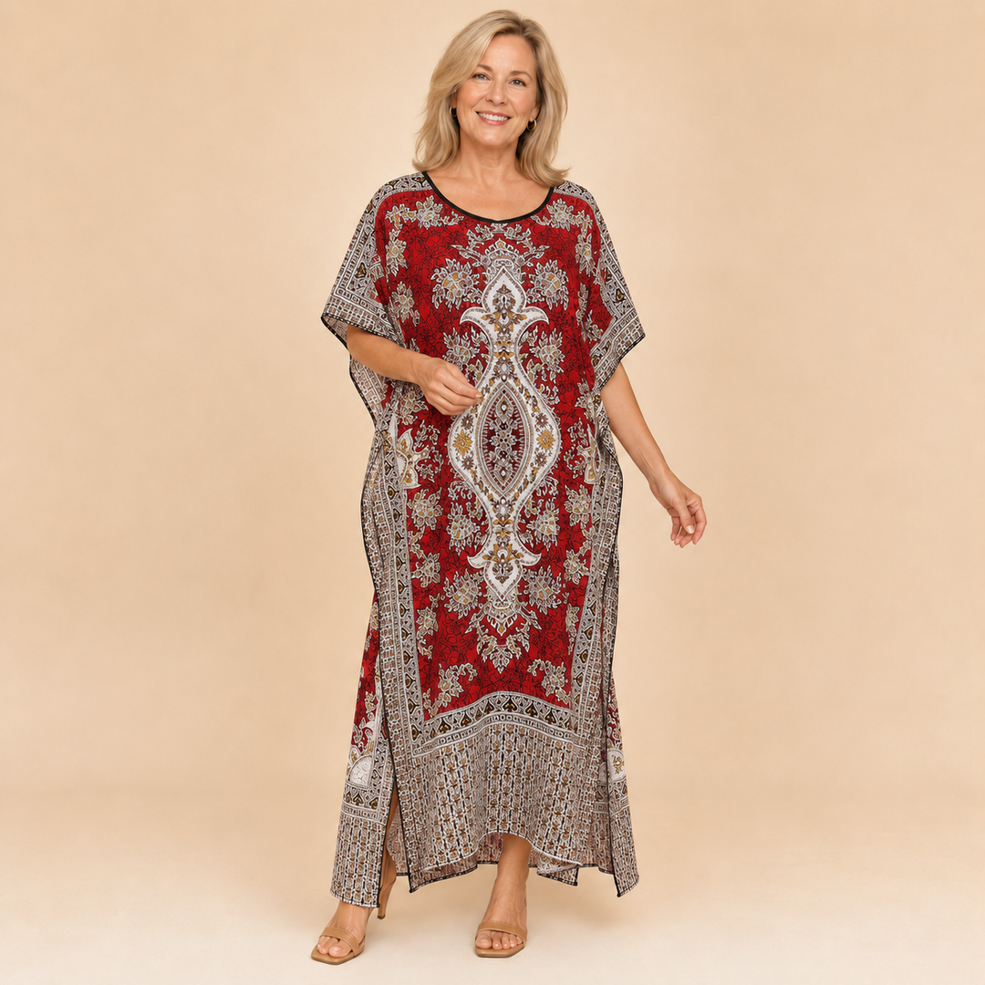 Beverly | Bohemian Elegance Kaftan Dress
