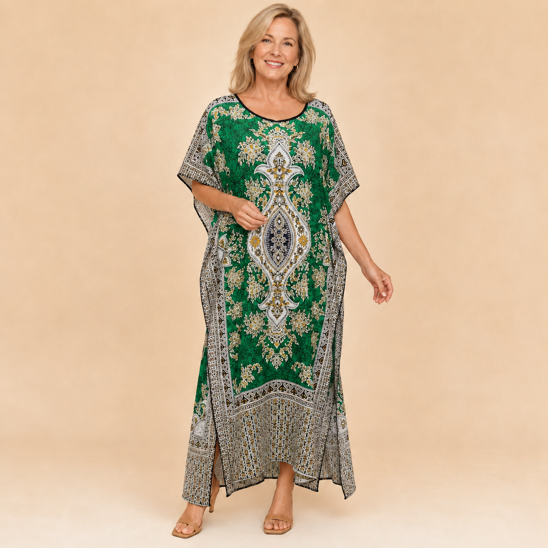 Beverly | Bohemian Elegance Kaftan Dress