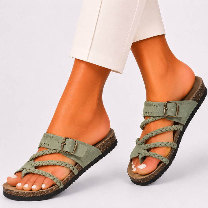 Hayleigh | Braided Sandals