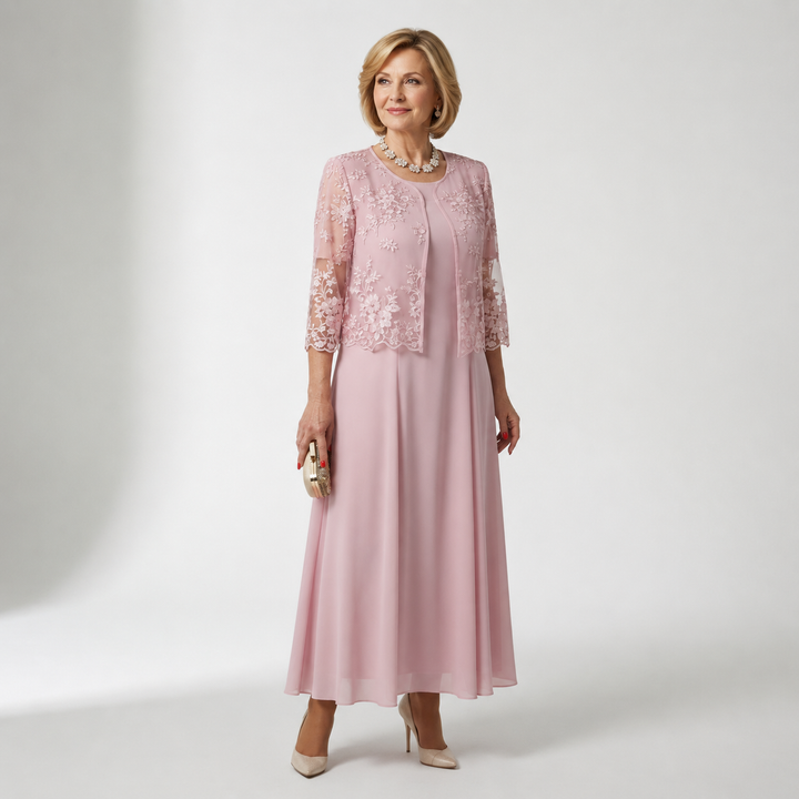 Victoria | Long Floral Elegance Dress