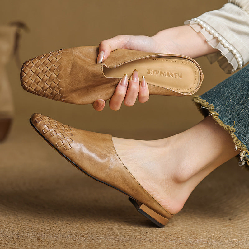Helma | Leather Mules