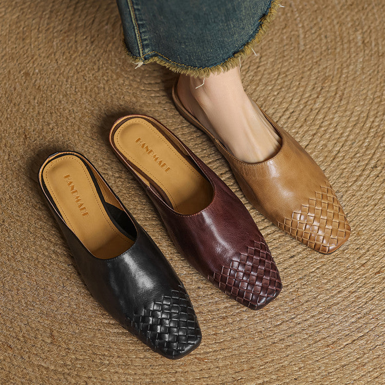 Helma | Leather Mules
