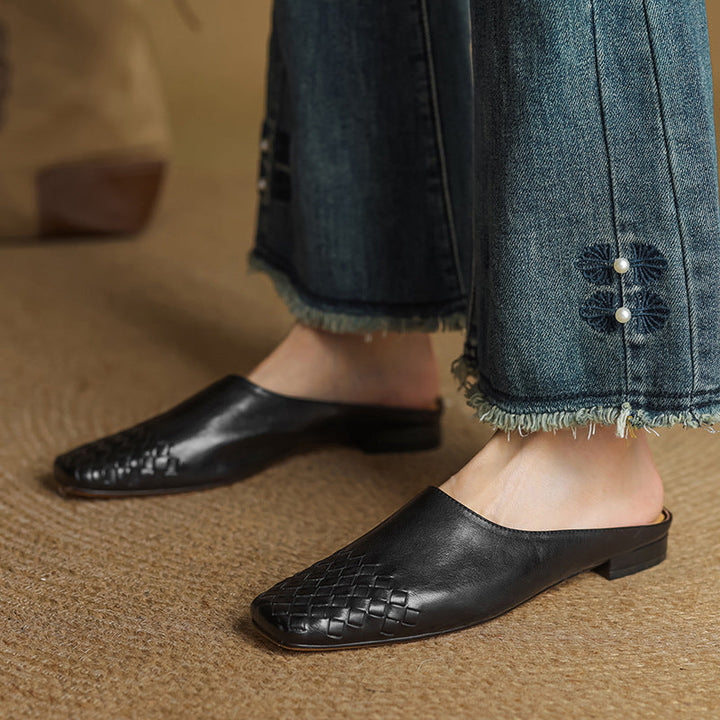 Helma | Leather Mules