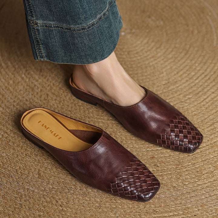 Helma | Leather Mules