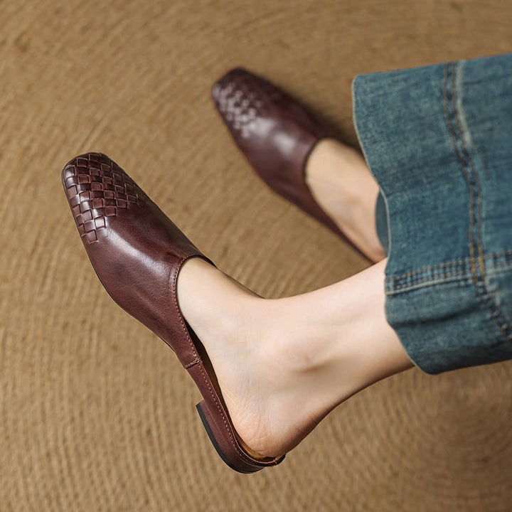 Helma | Leather Mules