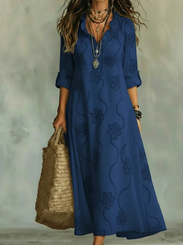 Clara | Floral Waist-Slimming Summer Dress