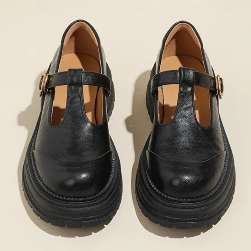 Farisse T-bar Mary janes