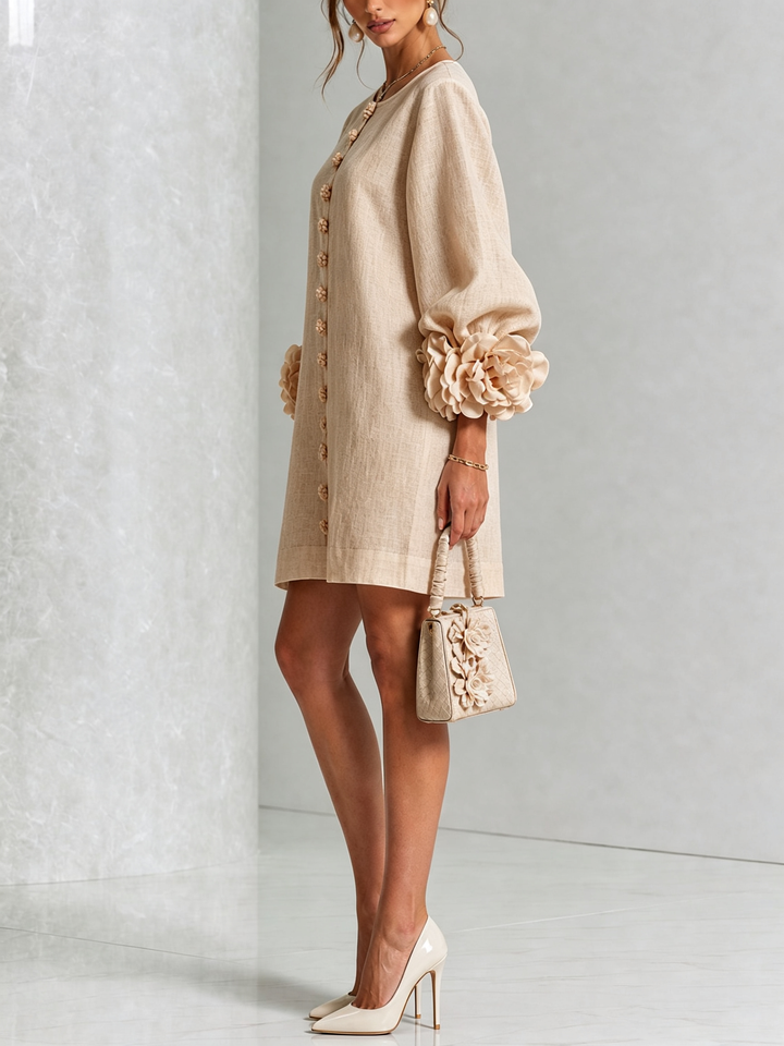 Rosalie | Button-Down Mini Dress