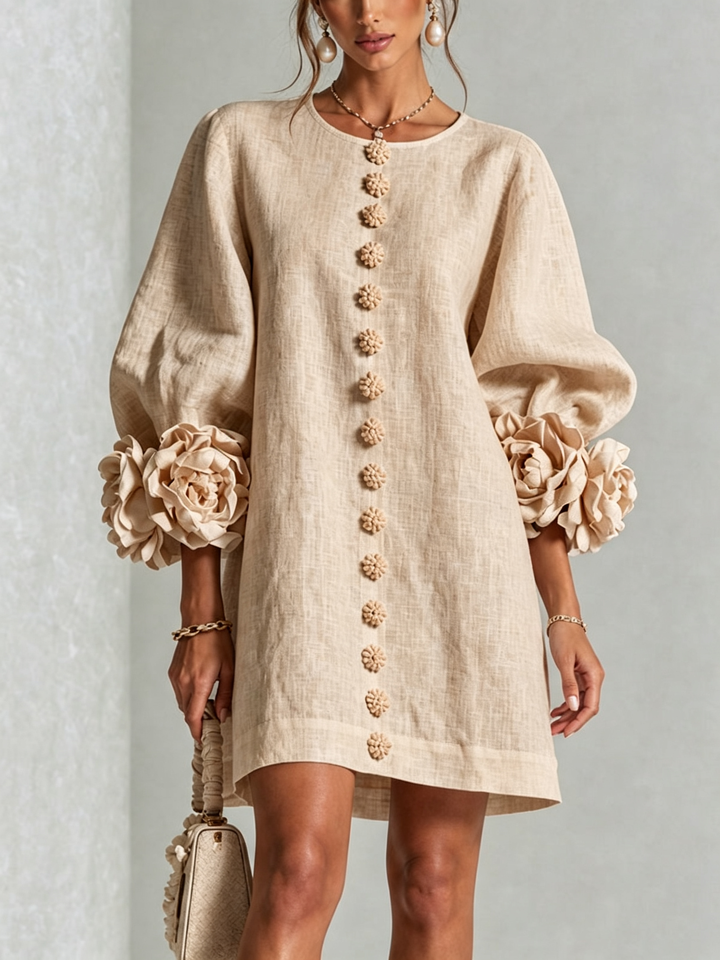 Rosalie | Button-Down Mini Dress