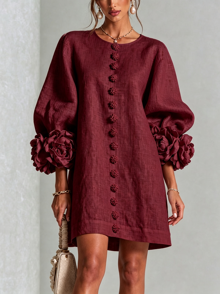 Rosalie | Button-Down Mini Dress
