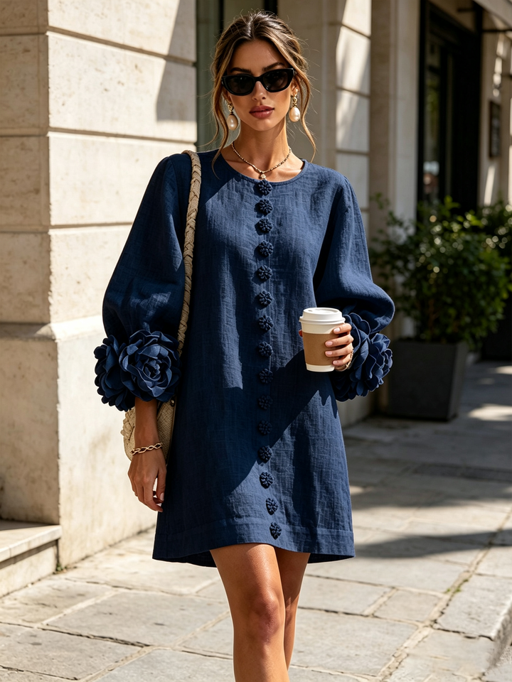 Rosalie | Button-Down Mini Dress