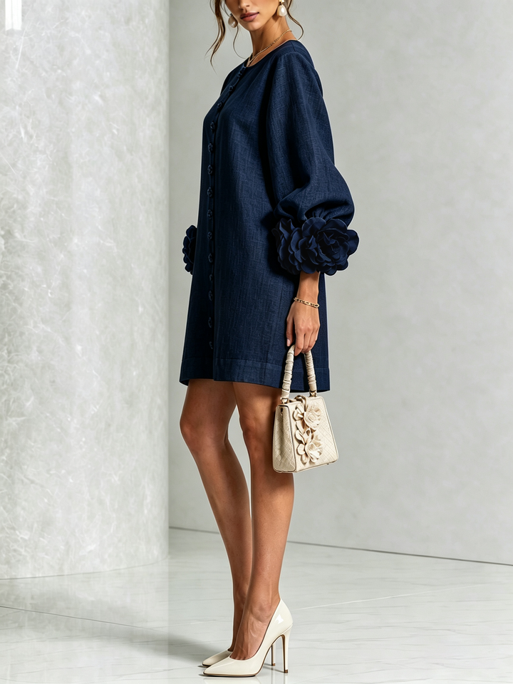Rosalie | Button-Down Mini Dress