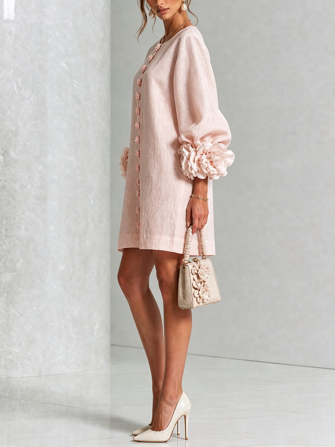 Rosalie | Button-Down Mini Dress