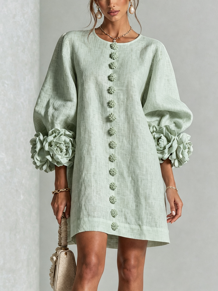 Rosalie | Button-Down Mini Dress