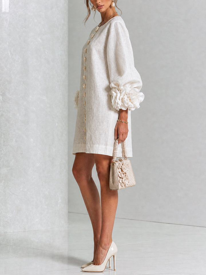 Rosalie | Button-Down Mini Dress