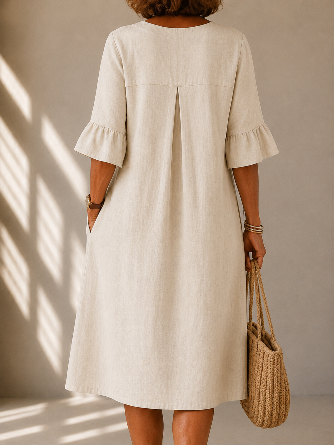 Elinda | Button Dress
