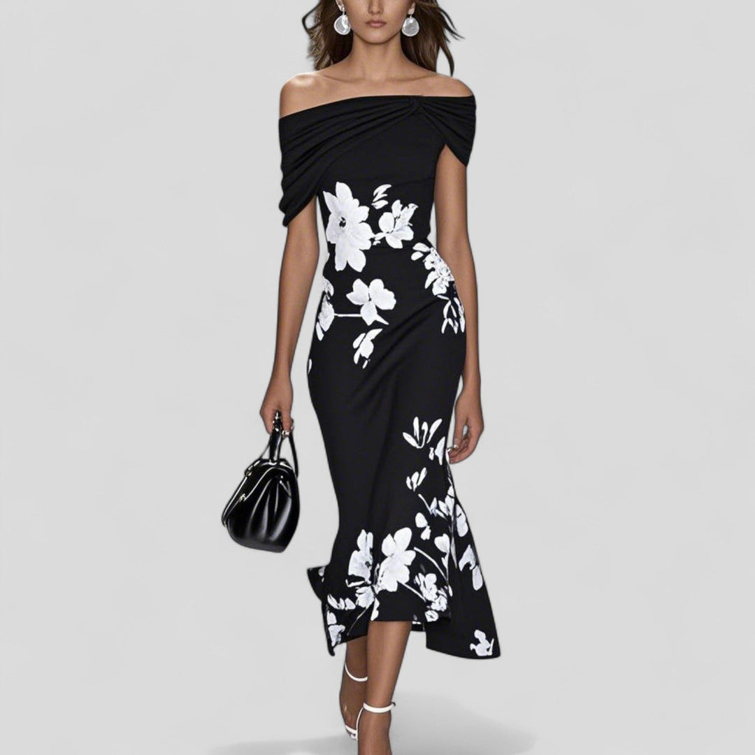 Linda | Elegant Midi Dress