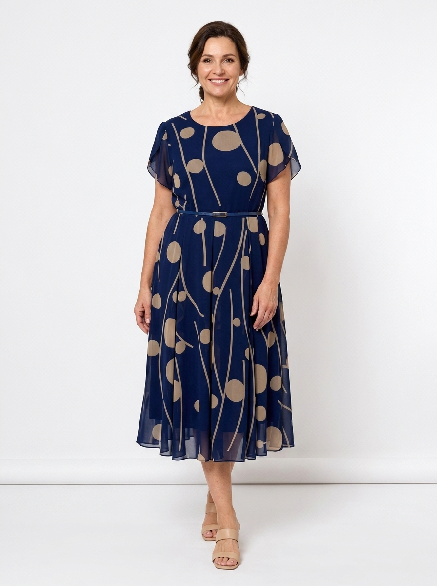 Dorothy Polka Dot Midi Dress